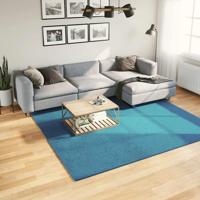 VidaXL Vloerkleed oviedo laagpolig 240x240 cm turquoise - thumbnail