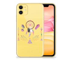 Apple iPhone 11 Telefoonhoesje met Naam Boho Dreamcatcher - thumbnail