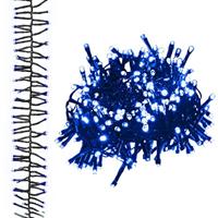 VidaXL Lichtslinger cluster met 1000 led's blauw 11 m pvc - thumbnail