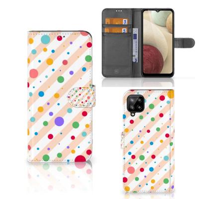 Samsung Galaxy A12 | Telefoon Hoesje | Dots Samsung Galaxy A12 | Telefoon Hoesje | Dots
