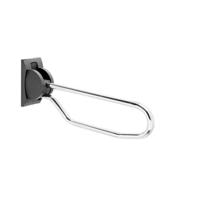 Toiletbeugel Handicare Linido Opklapbaar Aangepast Sanitair 70 cm RVS Gepolijst Antraciet Handicare - thumbnail