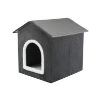 TRIXIE HONDENMAND / KATTENMAND HUIS LIVIA GRIJS / WIT 38X41X44 CM - thumbnail