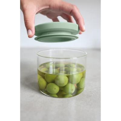 Brabantia voorraadbus set/3 glas