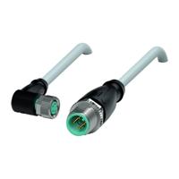 Pepperl+Fuchs 240798-0004 Sensor/actuator connector, geassembleerd Aantal polen (sensoren): 4, 4 60 cm 1 stuk(s) - thumbnail