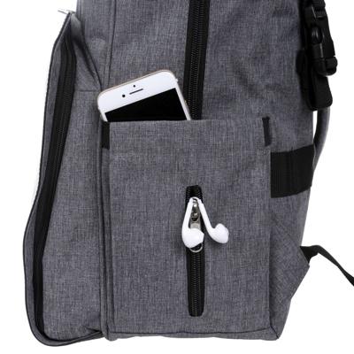 Luierrugzak met verschoningsmatje - DREAMBABY - Bevestigingsclips voor de kinderwagen - Netvakje voor babydoekjes - Verstelbare schouderbanden