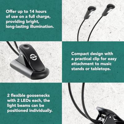 K&M 12259 Double2 oplaadbare LED FlexLight lamp K&M 12259 Double2 oplaadbare LED FlexLight lamp