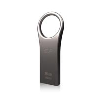 Silicon Power J80 Jewel USB Pendrive 16GB USB 3.0 Titanium - thumbnail
