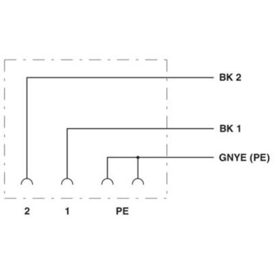 Phoenix Contact SAC-3P-10,0-PUR/A 1400732 Klepstekker met aangegoten kabel Zwart Inhoud: 1 stuk(s)