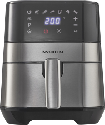 Inventum GF350HLD Hetelucht Friteuse 3.5L 1500W Zwart/RVS Inventum GF350HLD Hetelucht Friteuse 3.5L 1500W Zwart/RVS
