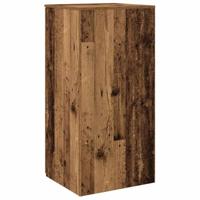 Opbergkast 50x45x103,5 cm bewerkt hout oud houtkleurig - thumbnail