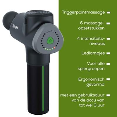 Beurer MG 180 Massage Gun Massage-apparaat - thumbnail