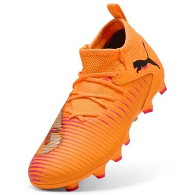 PUMA Future 8 Match Gras / Kunstgras Voetbalschoenen (MG) Kids Oranje Roze Zwart PUMA Future 8 Match Gras / Kunstgras Voetbalschoenen (MG) Kids Oranje Roze Zwart