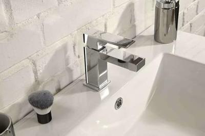 Wastafelmengkraan Sapho Latus 1-hendel rechts 13.7 cm chroom