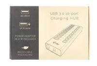 i-tec 10 poorts USB hub + 48w adapter - thumbnail