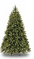 National Tree Company Bayberry verlichte kunstkerstboom groen 198cm - 500 lampjes - thumbnail