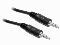 Delock 84001 Kabel Audio DC-aansluiting 3,5 mm male / male 2,5 m - thumbnail