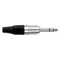 DAP 6,3mm Jackplug stereo zilver - thumbnail
