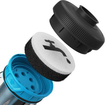 Black & Decker BHFEB520D1-QW steelstofzuiger & elektrische bezem Batterij/Accu Droog Cyclonisch Zakloos Zwart, Zilver, Transparant 2 Ah