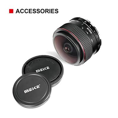 Meike Optics MK 6,5 mm f2.0 Fisheye lens ultragroothoek voor MFT