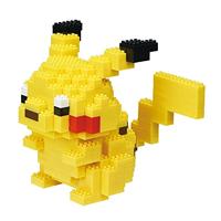 Figuur van baksteen - BANDAI - NANOBLOCK - Pokémon - Pikachu Deluxe - thumbnail