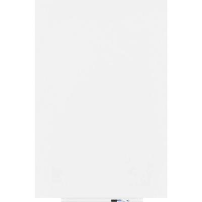 Rocada Whiteboard 6521PRO (b x h) 100 cm x 150 cm Wit Kunststof coating Incl. opbergbakje, Horizontaal- of verticaalformaat