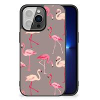 iPhone 13 Pro Dierenprint Telefoonhoesje Flamingo - thumbnail