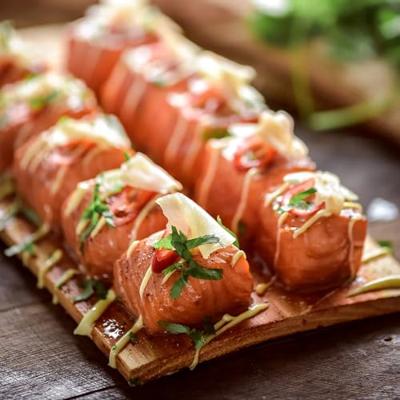 Houten Barbecue Plank Els - Big green egg - thumbnail