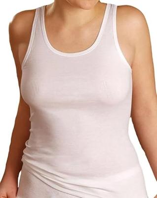 Dames Comfort XL hemd - Grote maten - Dames singlet - wit, zwart - 58 - 58 - 58 - 58 - 58 - 58 - 58 - 58