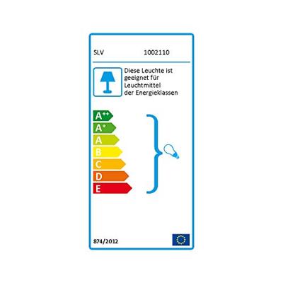SLV ENOLA B TRACK 1002110 230V-railsysteem lamp 1-fasig GU10 50 W Zwart