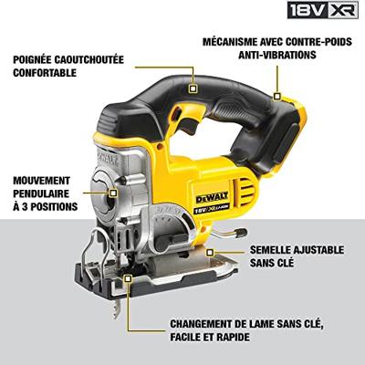 DeWalt dcs331n 18v xr li-ion decoupeerzaag | zonder accu's en lader - dcs331n DeWalt dcs331n 18v xr li-ion decoupeerzaag | zonder accu's en lader - dcs331n