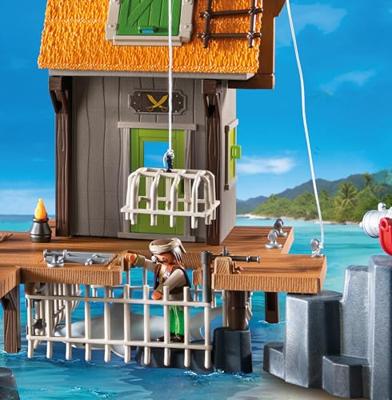 PLAYMOBIL 71792 Haven en piratenhol met gevangenissen
