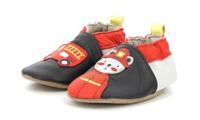 Soepele babyslofjes Fireman 686641-10 ROBEEZ© marineblauw - thumbnail