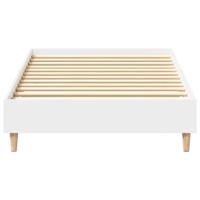 Bedframe zonder matras 120x190 cm spaanplaat wit - thumbnail