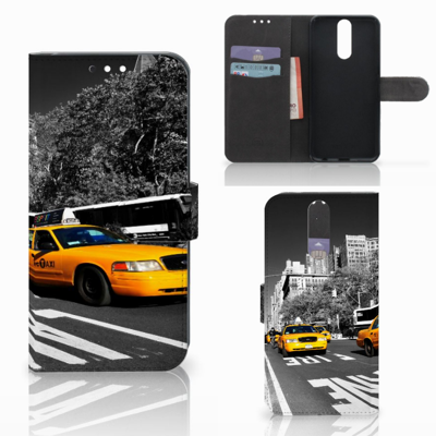 Huawei Mate 10 Lite Flip Cover New York Taxi