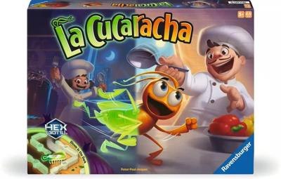 Ravensburger la cucaracha glow in the dark spel - 2-4 spelers Ravensburger la cucaracha glow in the dark spel - 2-4 spelers