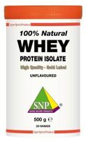 SNP Whey proteine isolate 100% natural 500 Gram - thumbnail