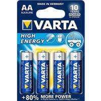 Varta Longlife Power AA batterij (penlite) Alkaline 2960 mAh 1.5 V 4 stuk(s) - thumbnail