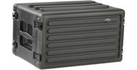 SKB Roto-Molded 6U Shallow Rack Zwart - thumbnail
