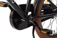 AMIGO 2Cool 18 Inch Jongens Terugtraprem Zwart - thumbnail