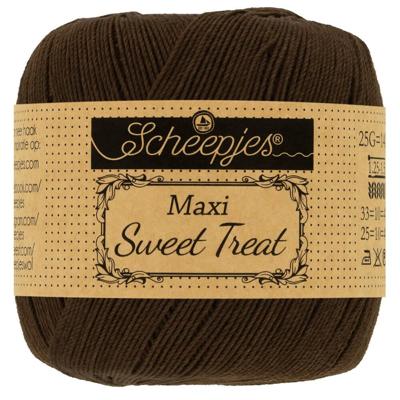 Scheepjes Maxi Sweet Treat - 162 Black Coffee - Haakgaren / Breigaren