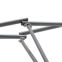 Hangmat met inklapbare standaard rood - thumbnail