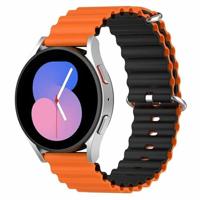 Garmin Vivomove 3 / HR / Luxe / Sport / Style / Trend - Ocean Style bandje - Oranje / zwart - thumbnail