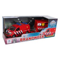 VW Transporter brandweer met aanhanger - thumbnail