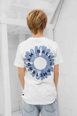 Ballin Amsterdam Bloom T-shirt Kids Wit - Maat 152 - Kleur: Wit | Soccerfanshop Ballin Amsterdam Bloom T-shirt Kids Wit - Maat 152 - Kleur: Wit | Soccerfanshop