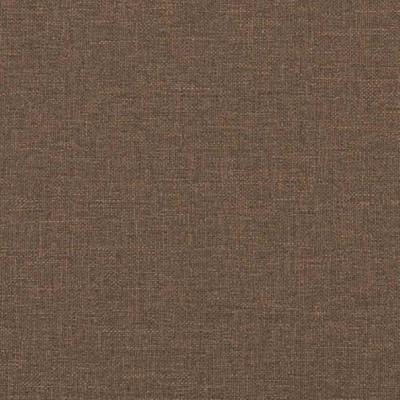Driezitsbank 180 cm stof bruin