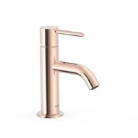 Wastafelmengkraan Tres Study Exclusive 17,5 cm Hendel Rond Rosé Goud - thumbnail
