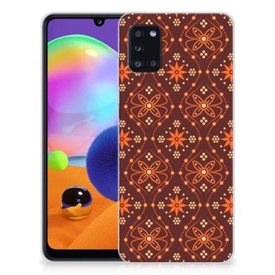 Samsung Galaxy A31 | TPU bumper | Batik Brown