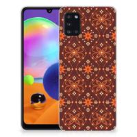 Samsung Galaxy A31 | TPU bumper | Batik Brown - thumbnail