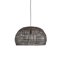 Light & Living Hanglamp 'Olaki' 56cm, Rotan, kleur Bruin - thumbnail