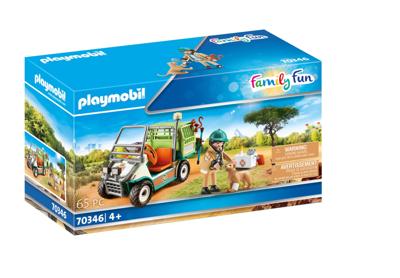 Playmobil Dierenarts met voertuig - 70346